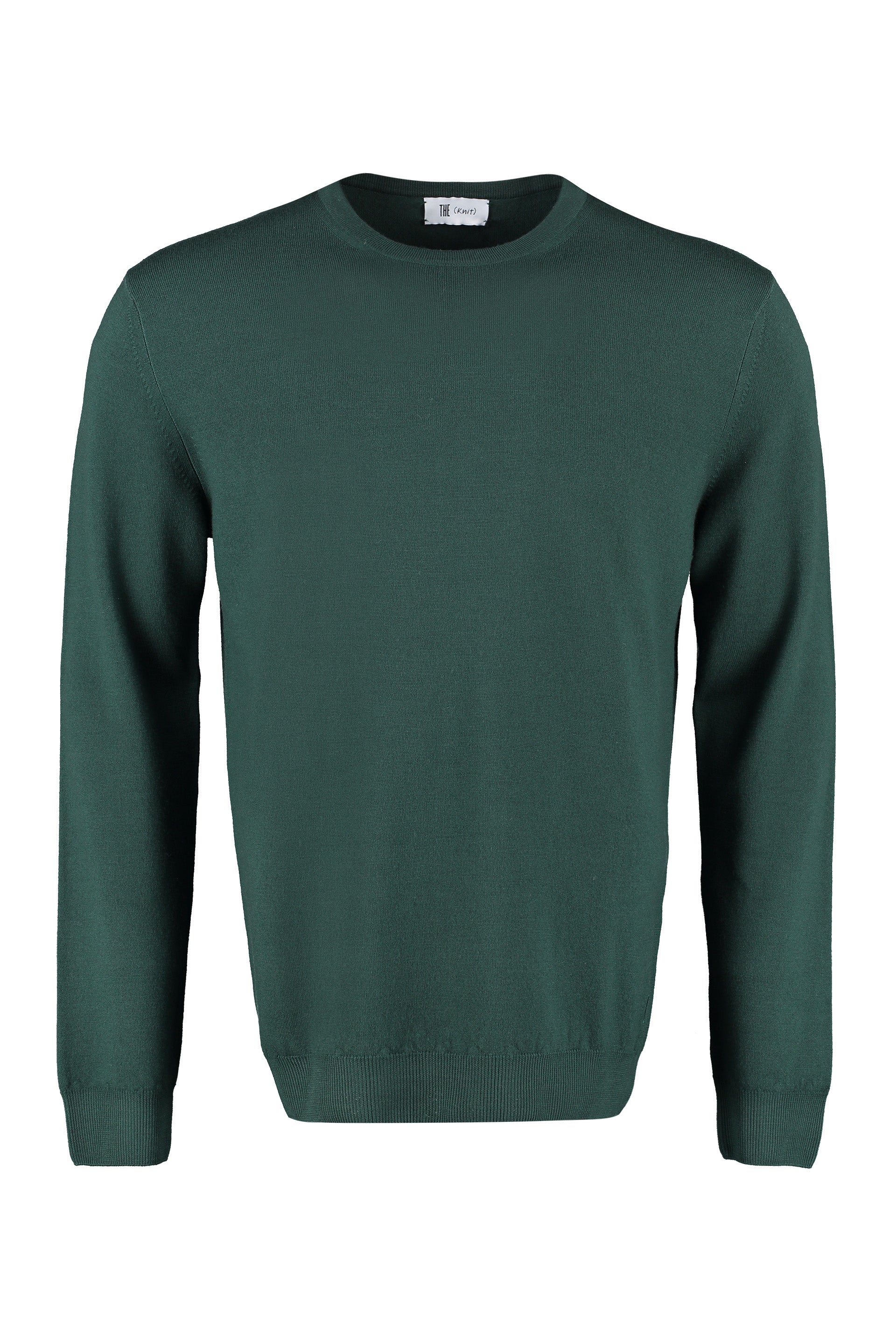 The (alphabet) Extra-Fine Wool Ribbed Knit Pullover