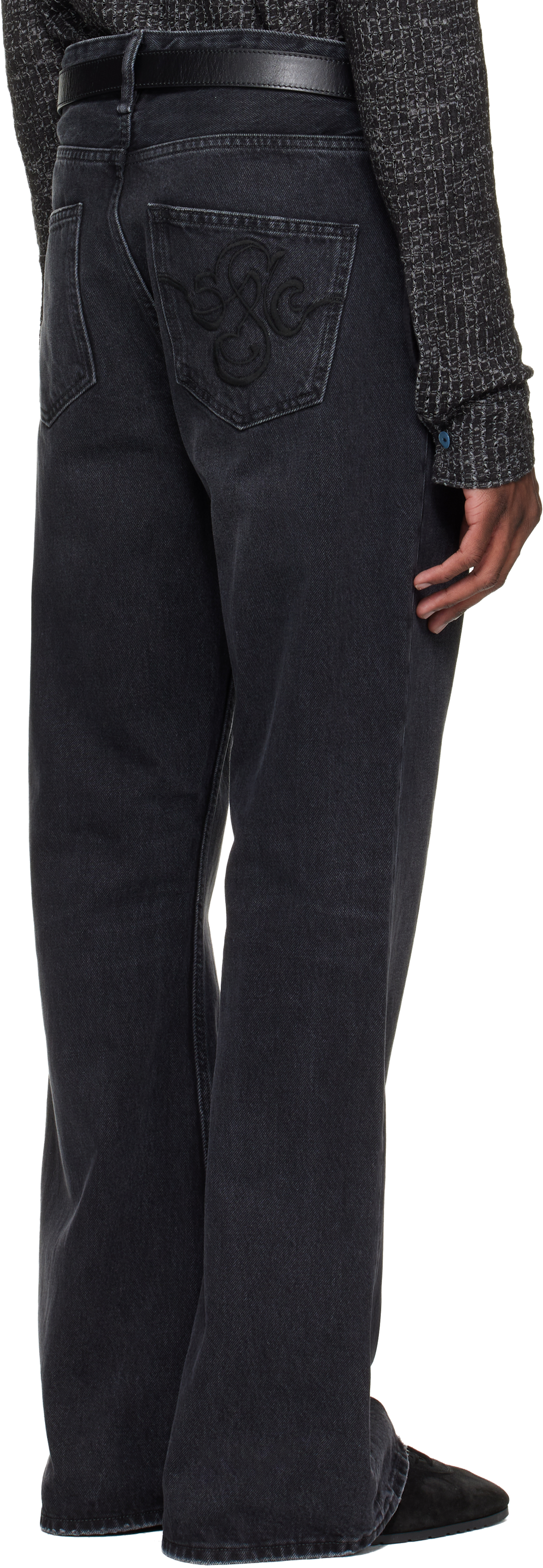 Black Bootcut Jeans