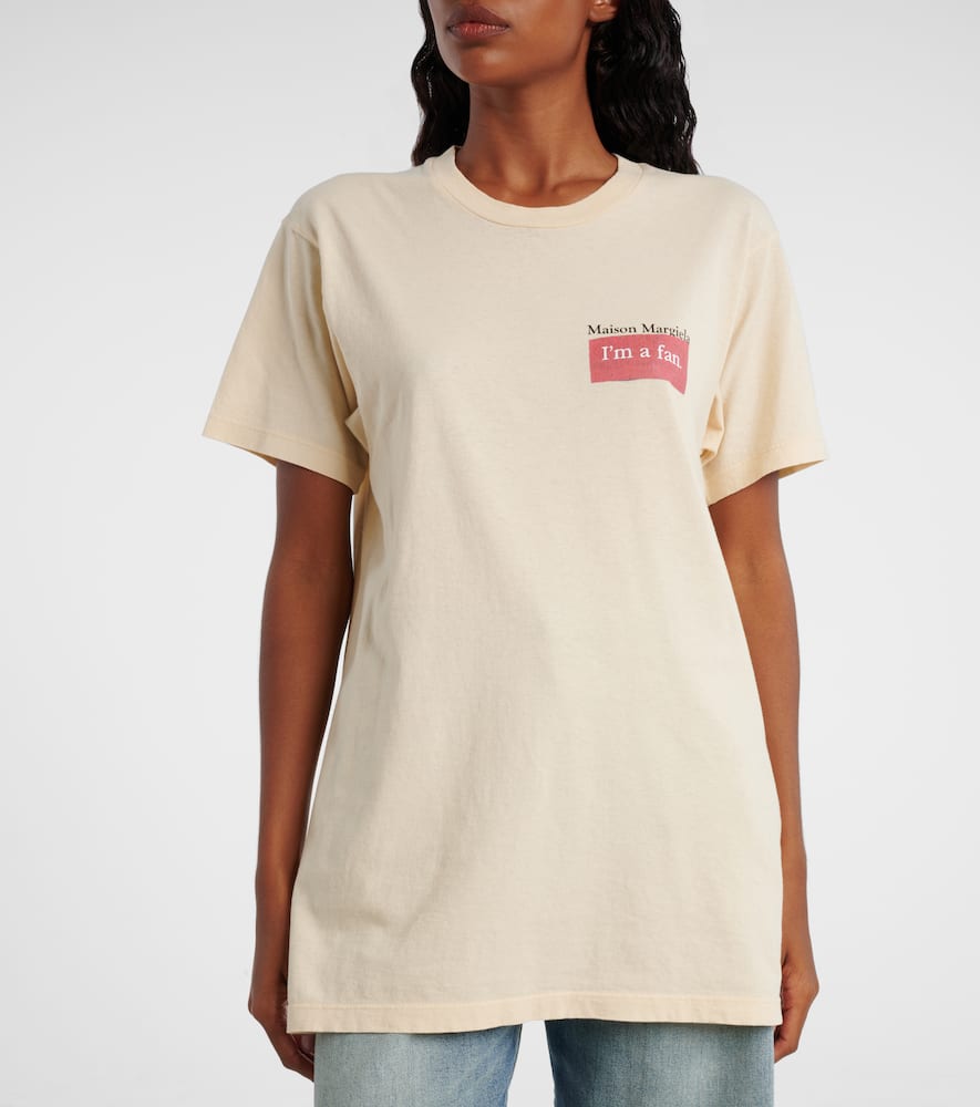 Printed cotton jersey T-shirt