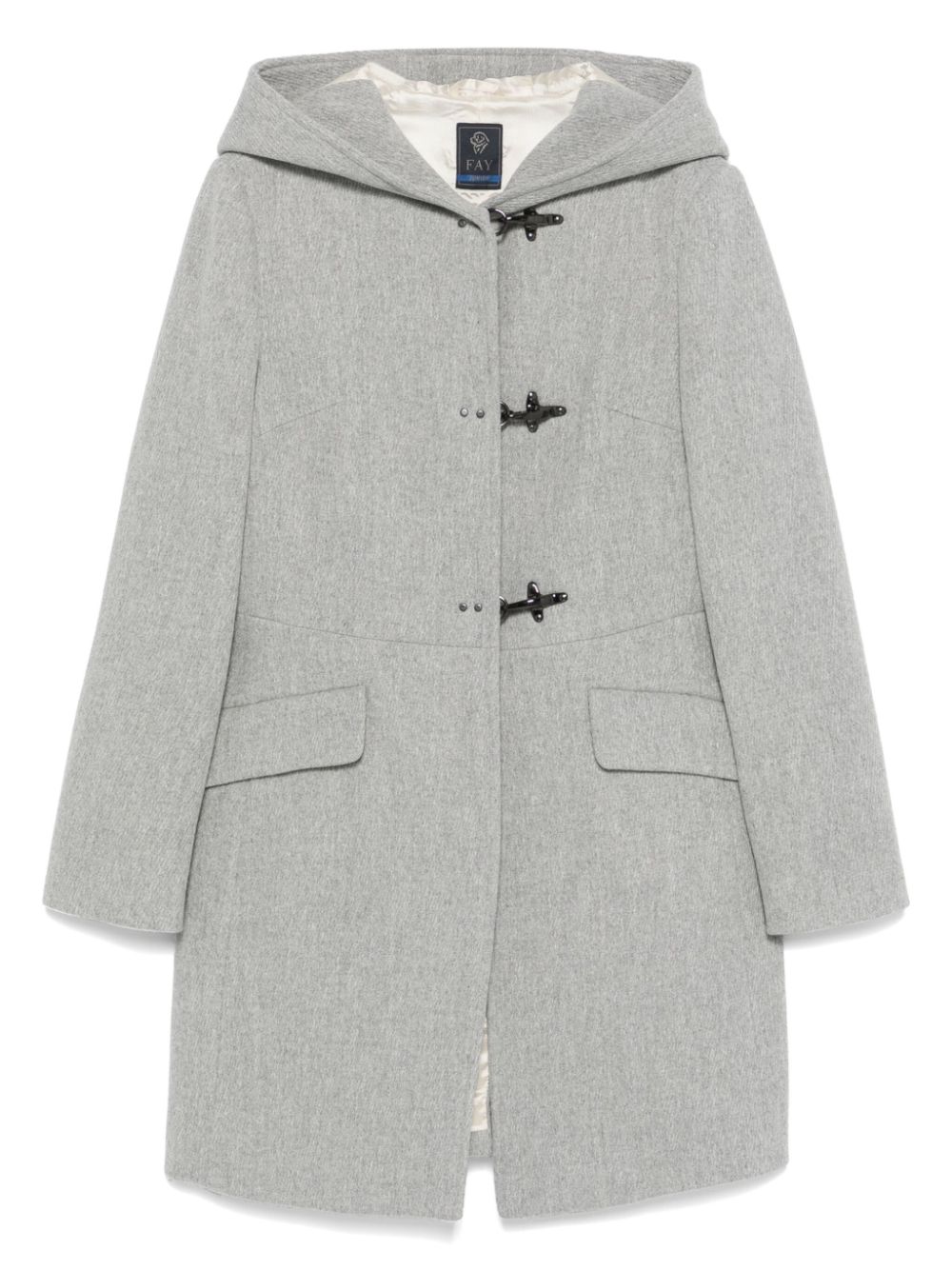 Twill coat - Grey