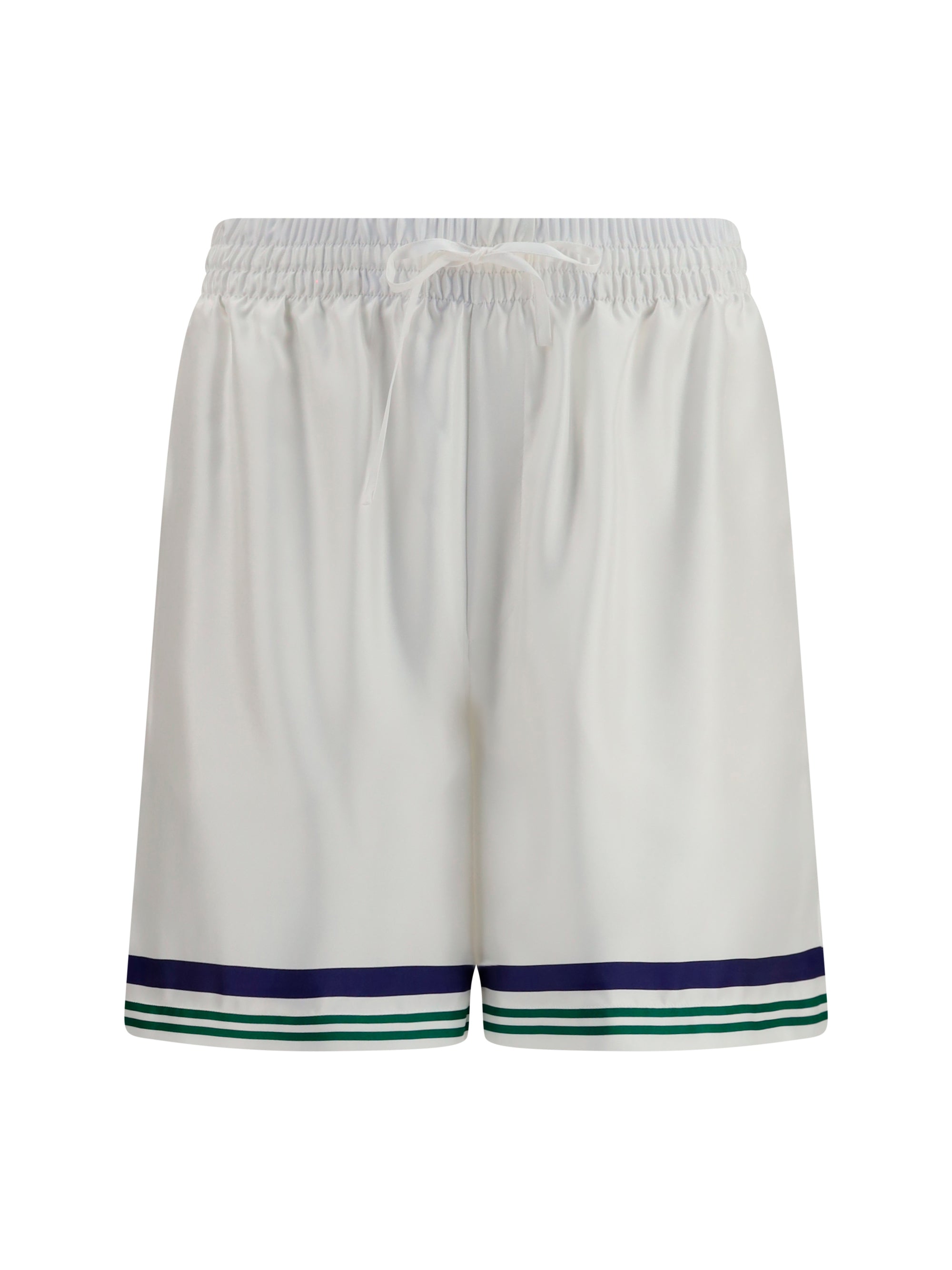 Hotel Crest Bermuda Shorts — White