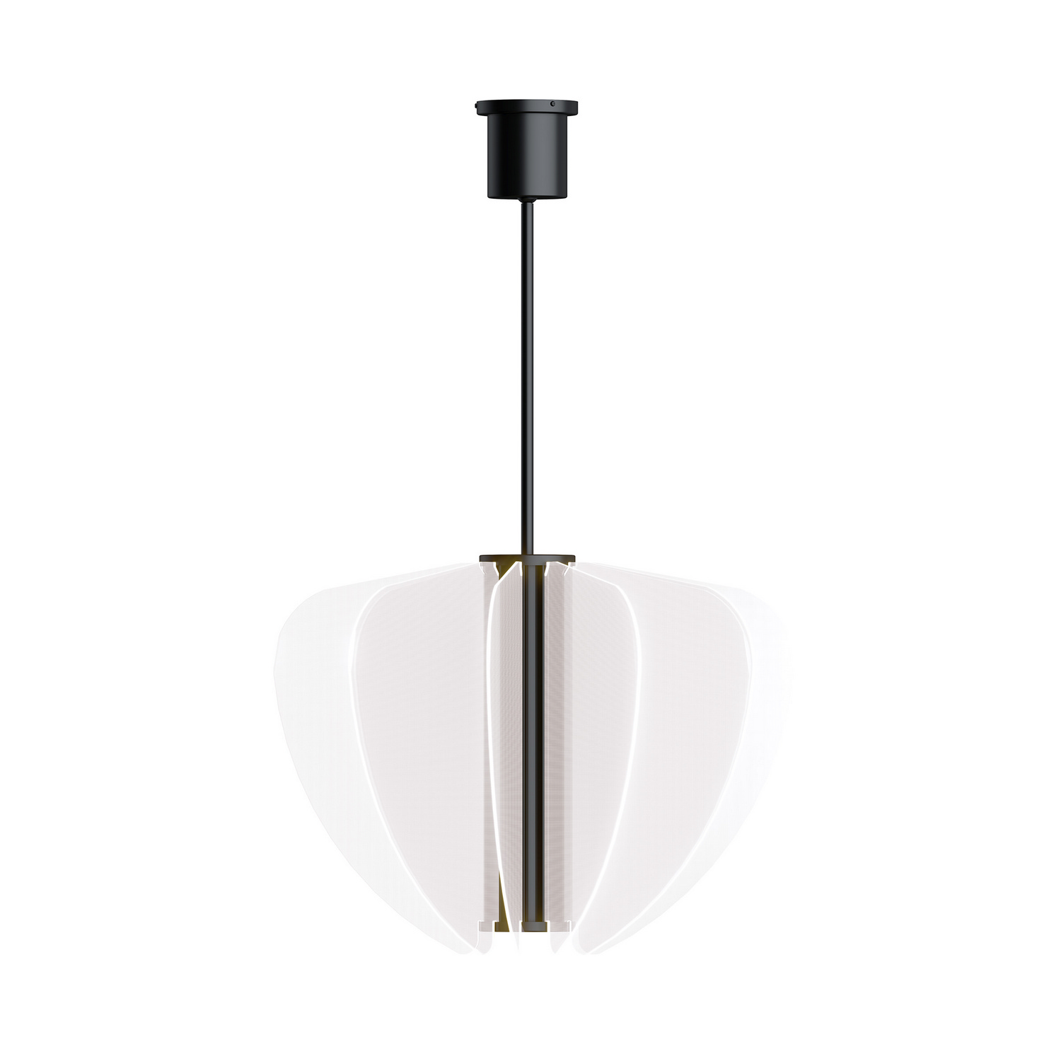 Nightshade Black LED Chandelier from the Nyra Collection