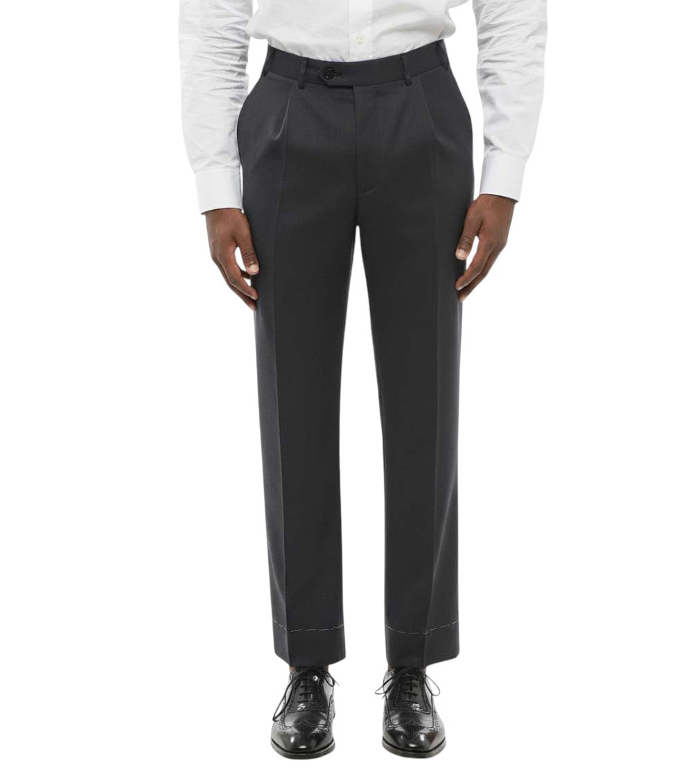 Charcoal Grey Tailored Pants