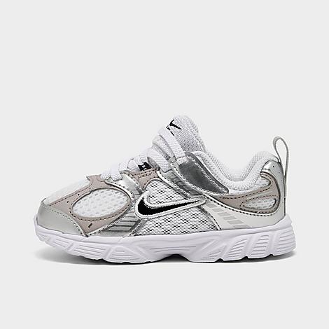 Kids Toddler V5 RNR Stretch Lace Casual Shoes in White/Black/Vast Grey
