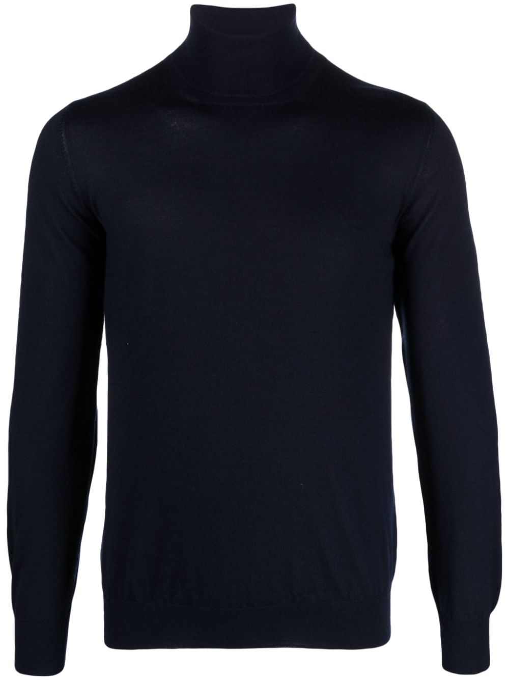 Fine-knit cashmere jumper - Blue