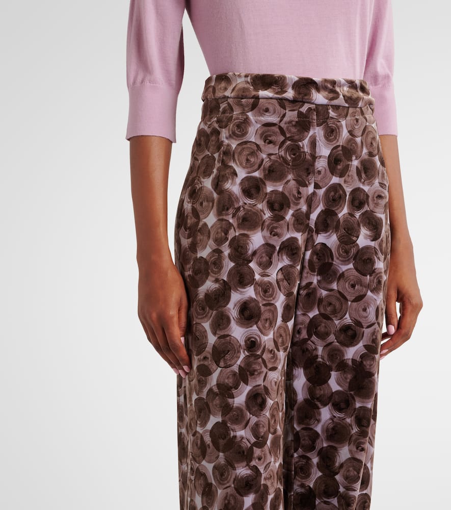 Pantera cotton-blend straight pants