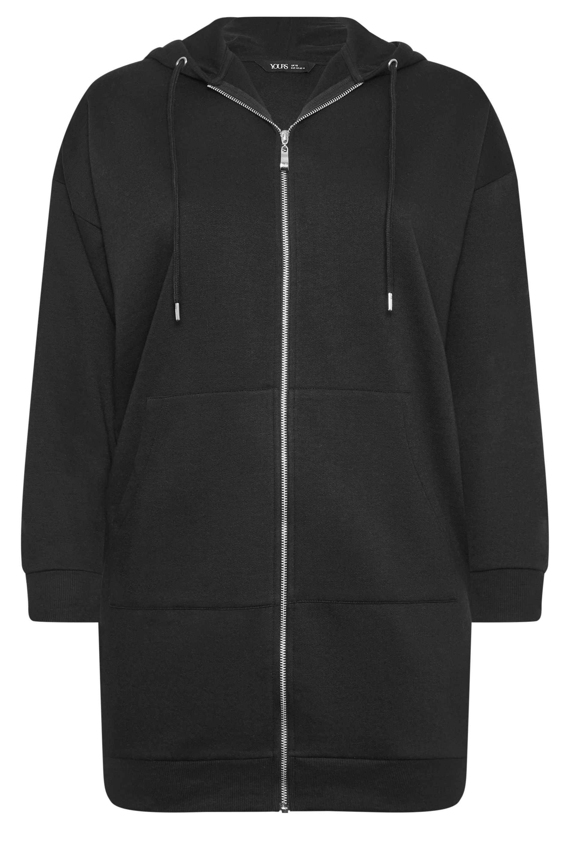 Longline Zip Hoodie