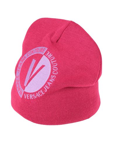 Man Hat Magenta Size ONESIZE Acrylic, Wool