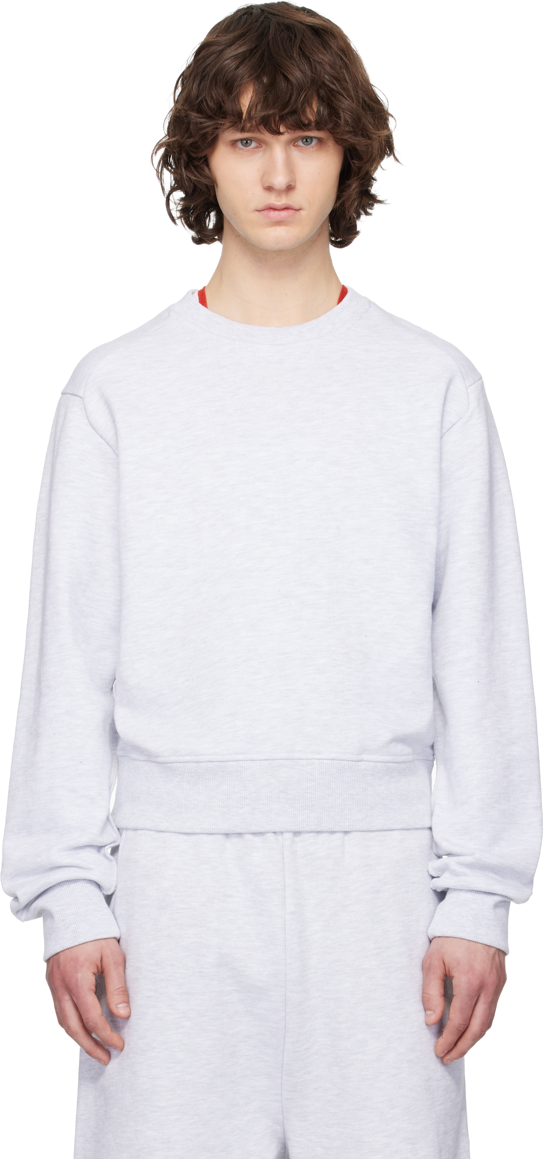 Gray Pod Crew Sweatshirt