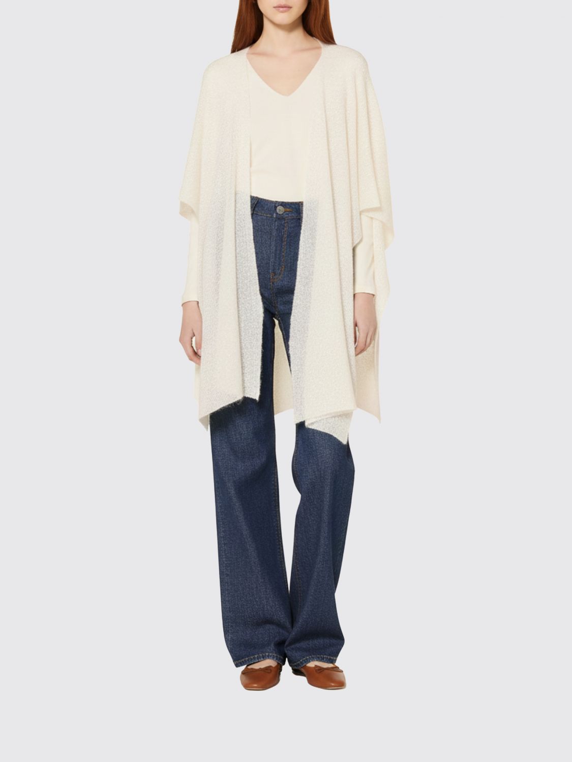 Coat Woman color Ivory