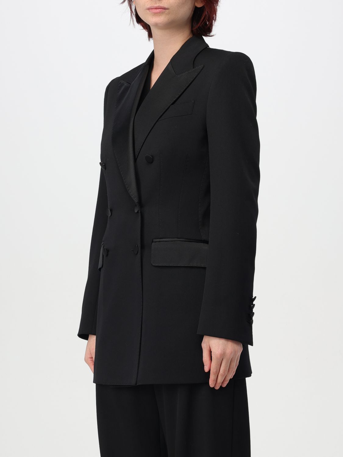Double breasted blazer - Black