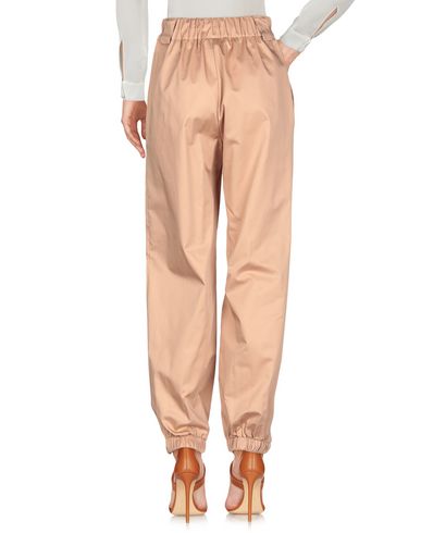 Woman Pants Camel Size 6 Cotton