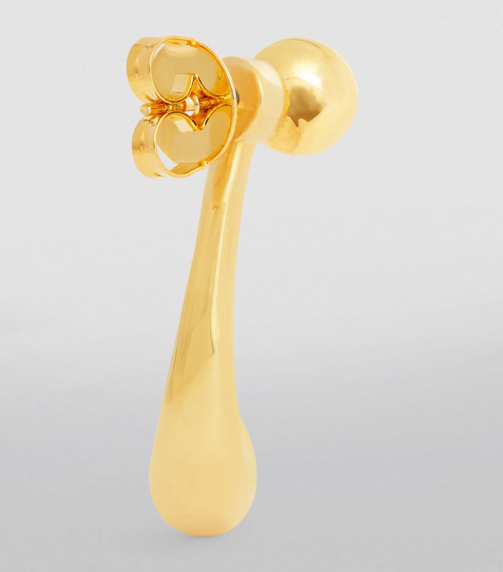 Gold-Plated Radiant Earrings