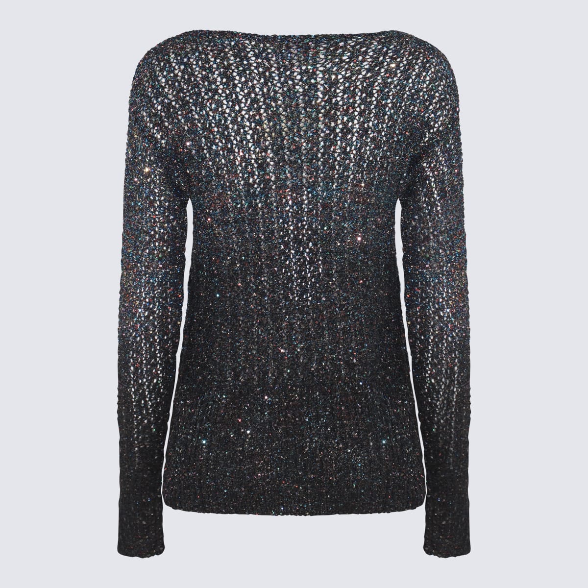 Battered Sequin Knit Top