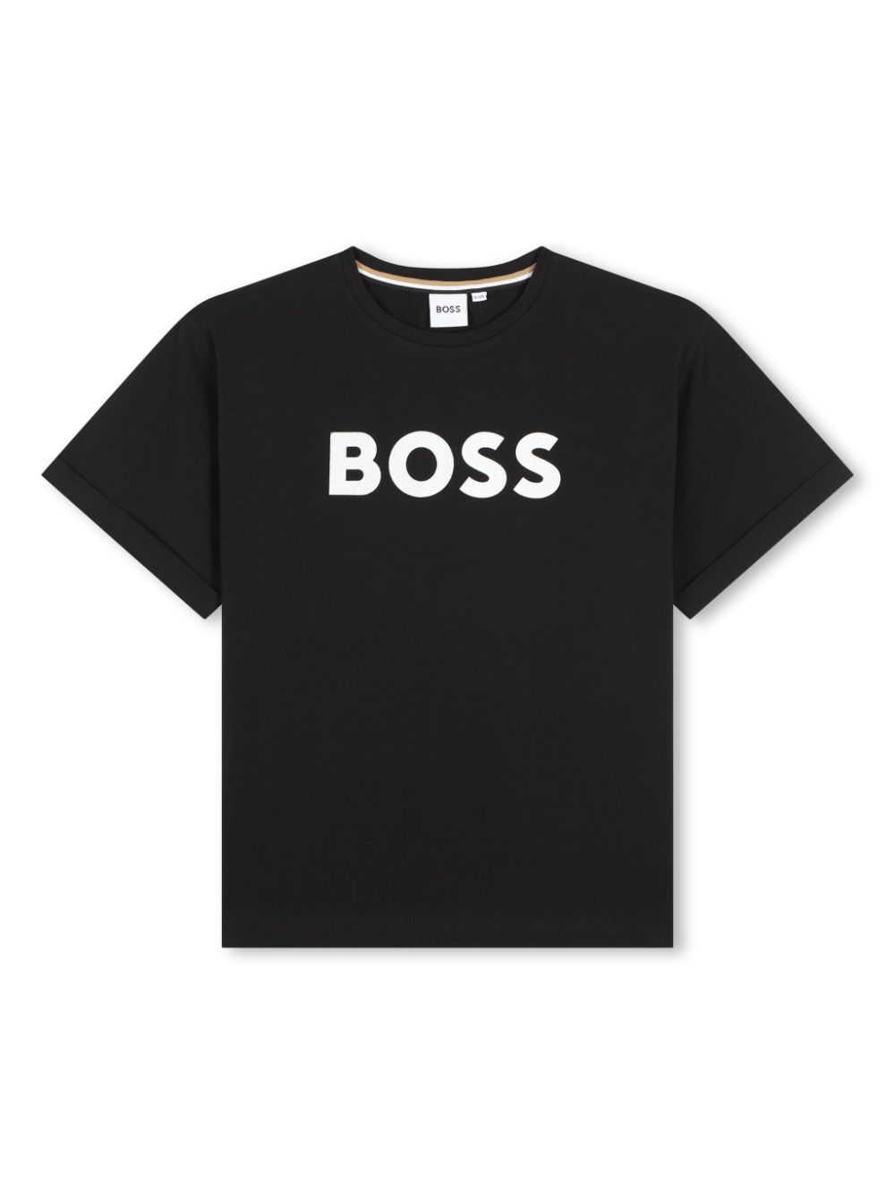 Logo-print cotton T-shirt - Black