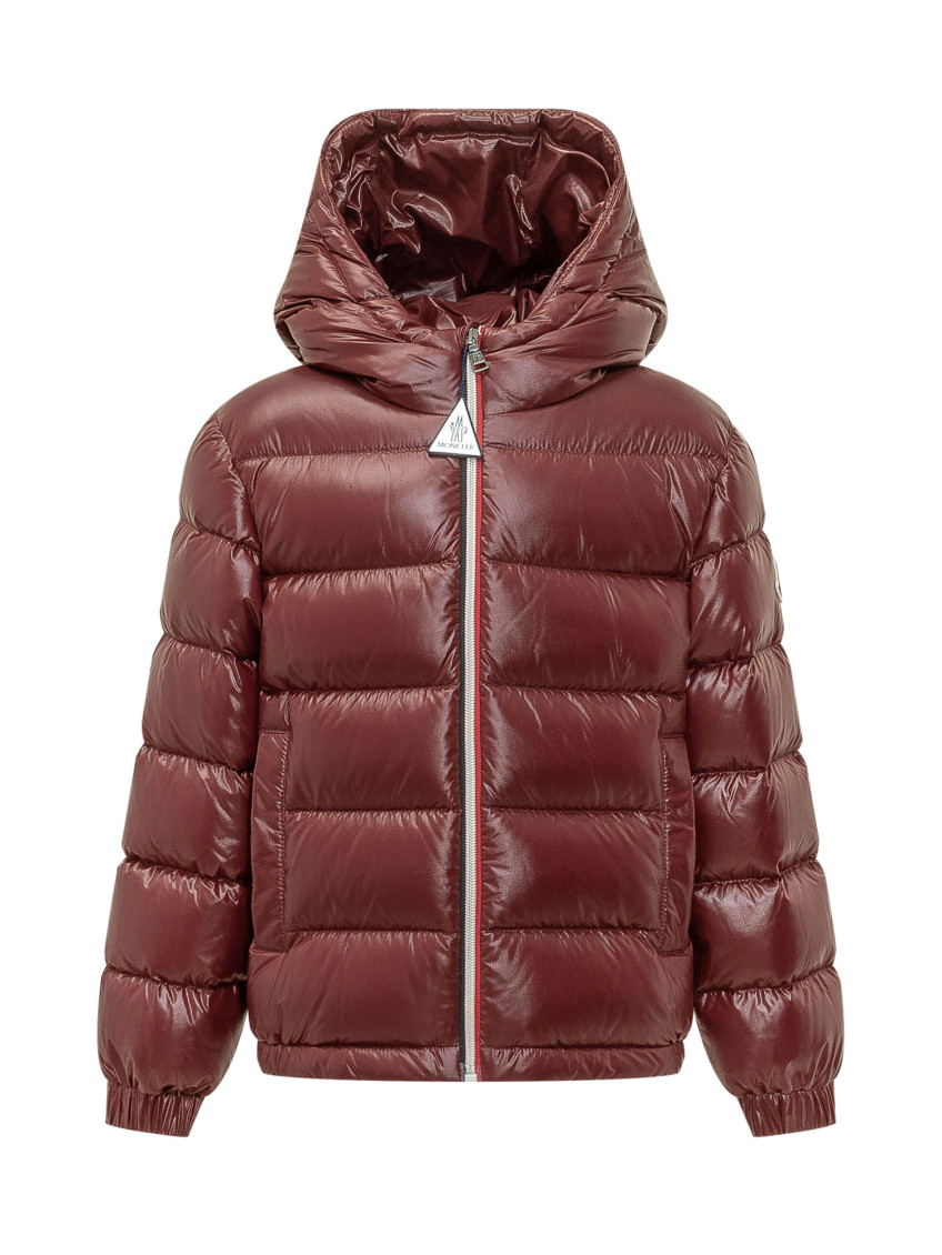 Kids Red Quilted Jacket