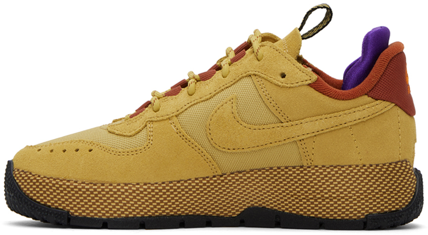 Yellow Air Force 1 Wild Sneakers