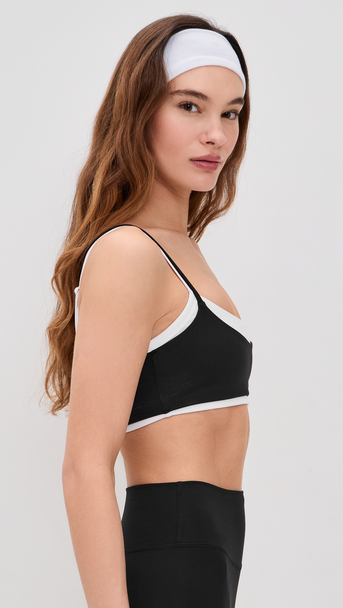 Layered Bra Black