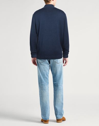 Moorer Man Turtleneck Navy Size 36 Virgin Wool