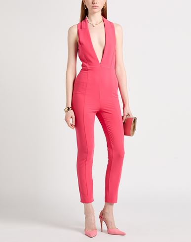 Patrizia Pepe Woman Jumpsuit Coral Size 4 Polyester, Elastane