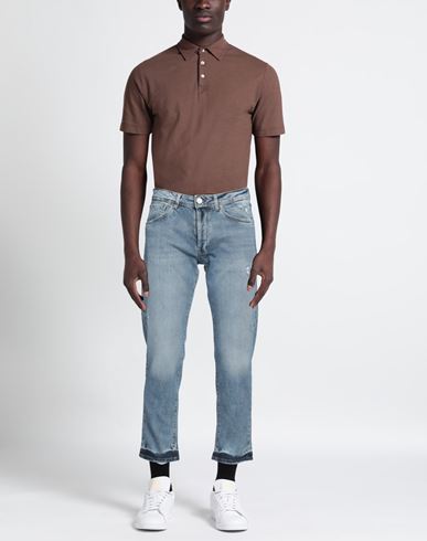 Man Jeans Blue Size 30 Cotton, Elastane