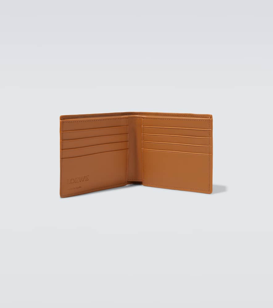 Puzzle leather wallet