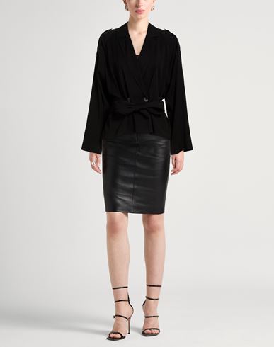 Woman Blazer Black Size S Viscose