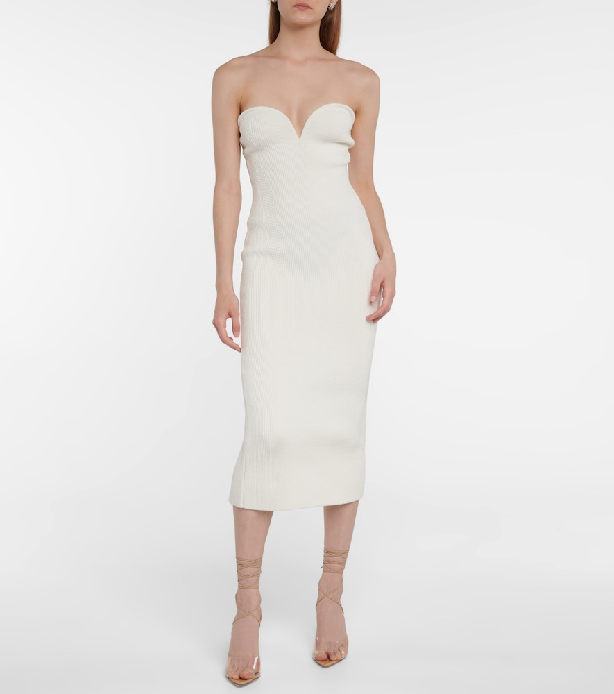 Exclusive to Mytheresa - Thalia strapless midi dress