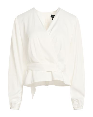 Woman Top White Size 10 Polyester