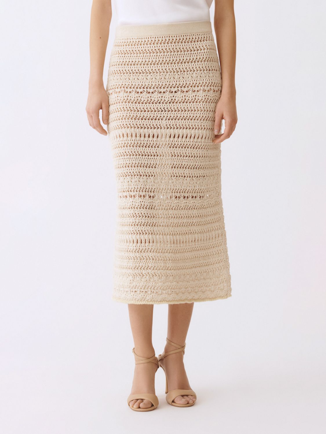Skirt Woman color White