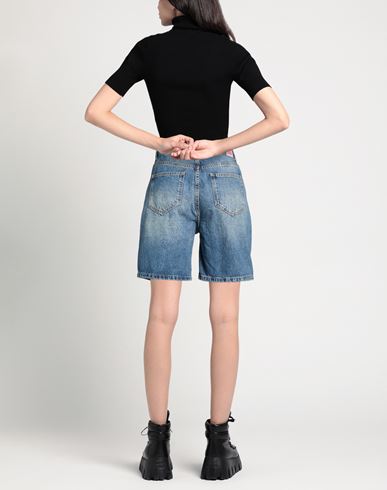 Woman Denim shorts Blue Size S Cotton