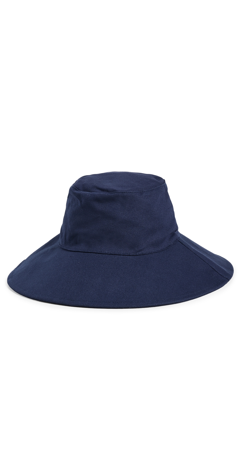 Cotton Canvas Sun Hat Navy
