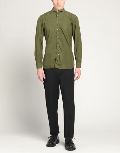 Passion Man Shirt Military green Size 15 ¾ Cotton