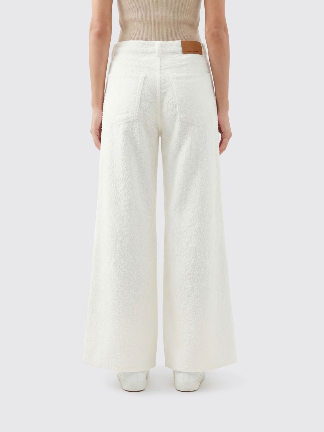 Jeans Woman color White