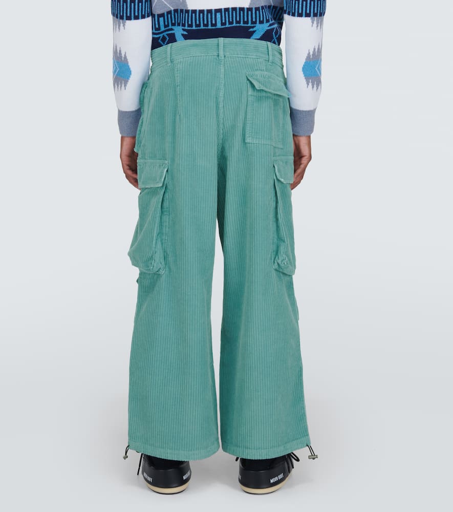 Alanui Velvet corduroy cargo pants