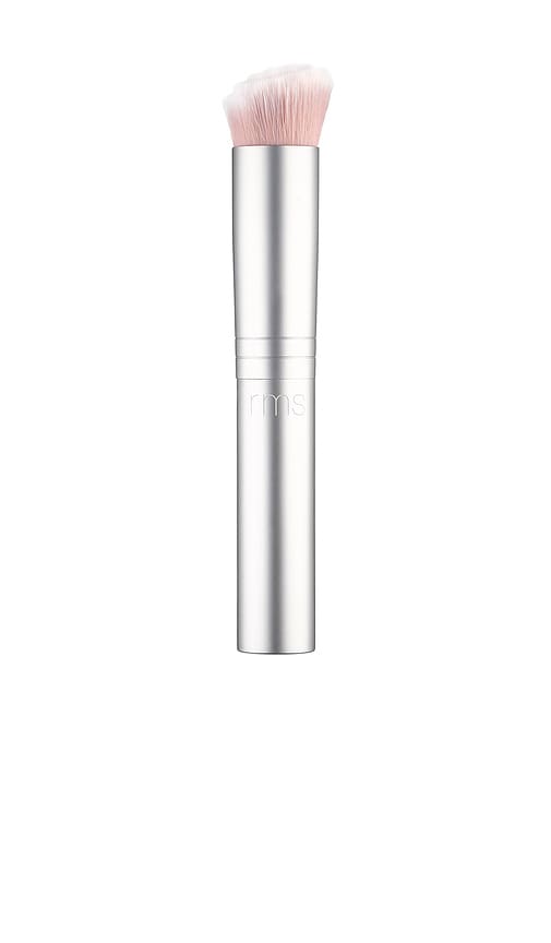 RMS Beauty Skin2Skin Foundation Brush in Metallic Silver