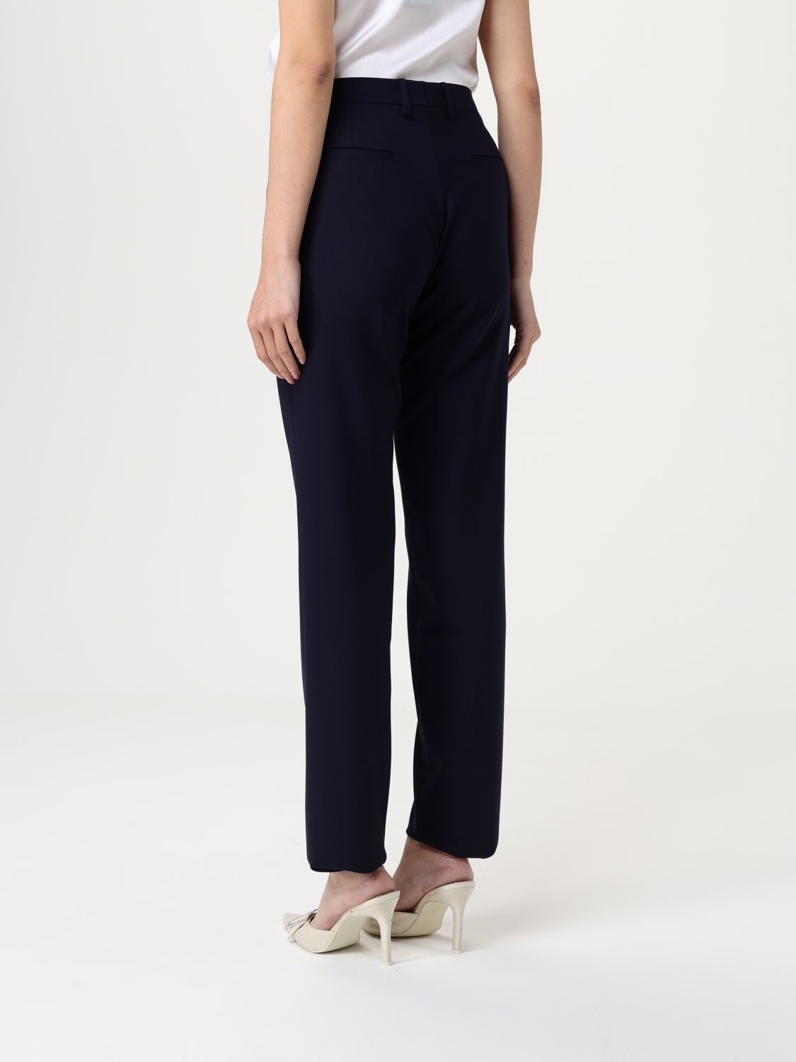 Tagliatore tailored-cut trousers - Black