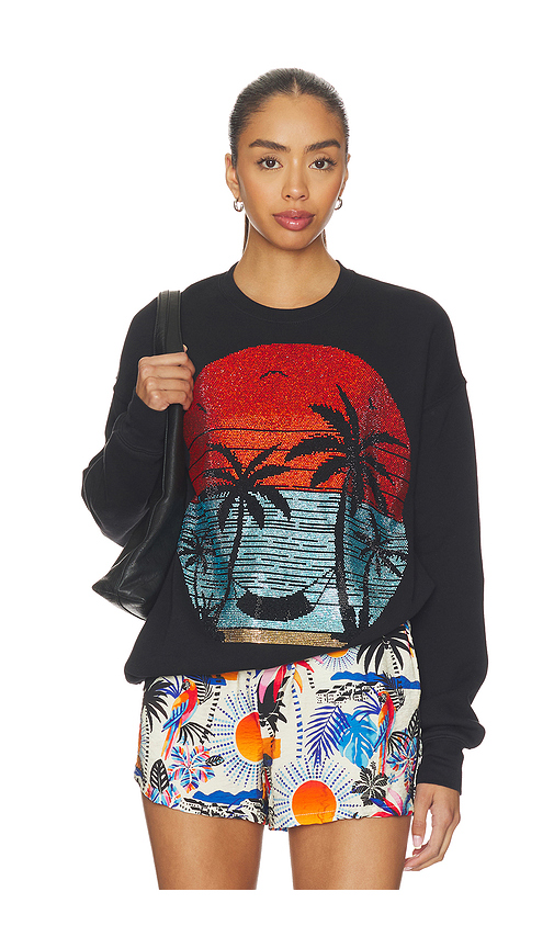 Le Superbe Shines At Night Sweatshirt in Black. S. Also in