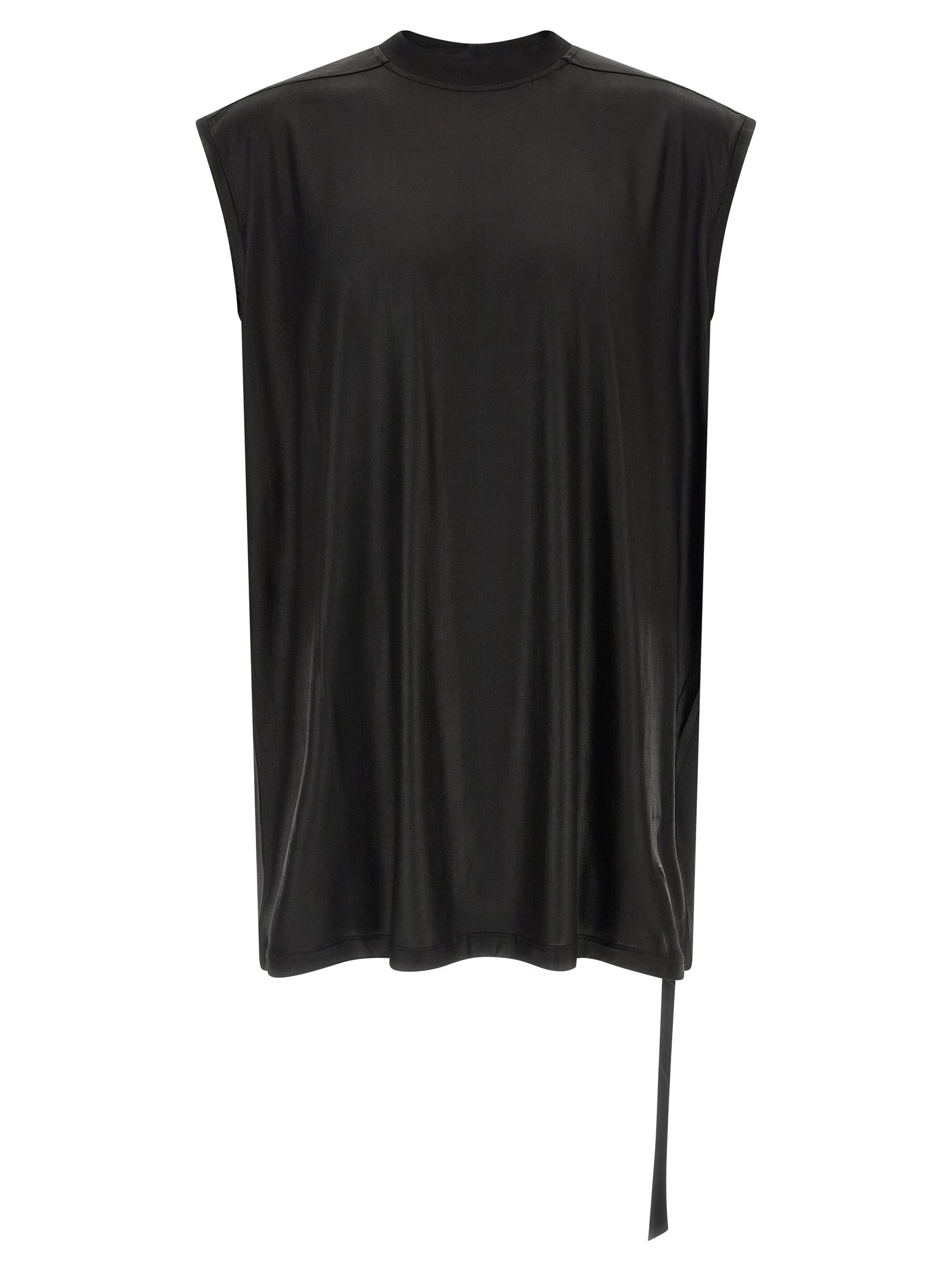 Acetate Jersey Tank Top — Black
