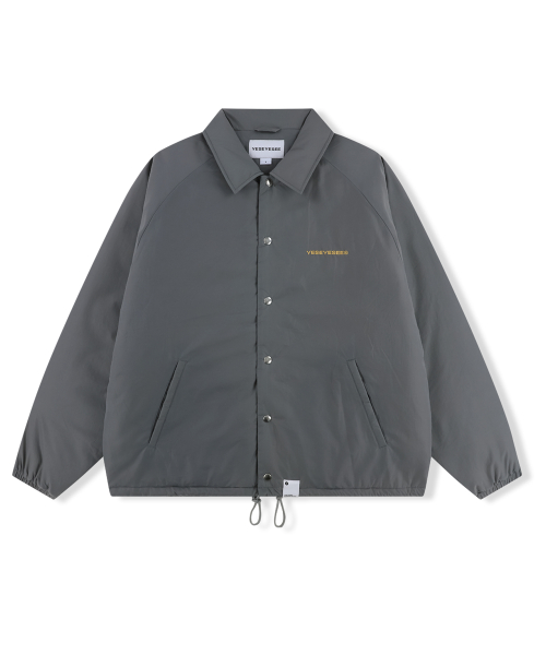 Lined Stout Coach Jacket Grey
