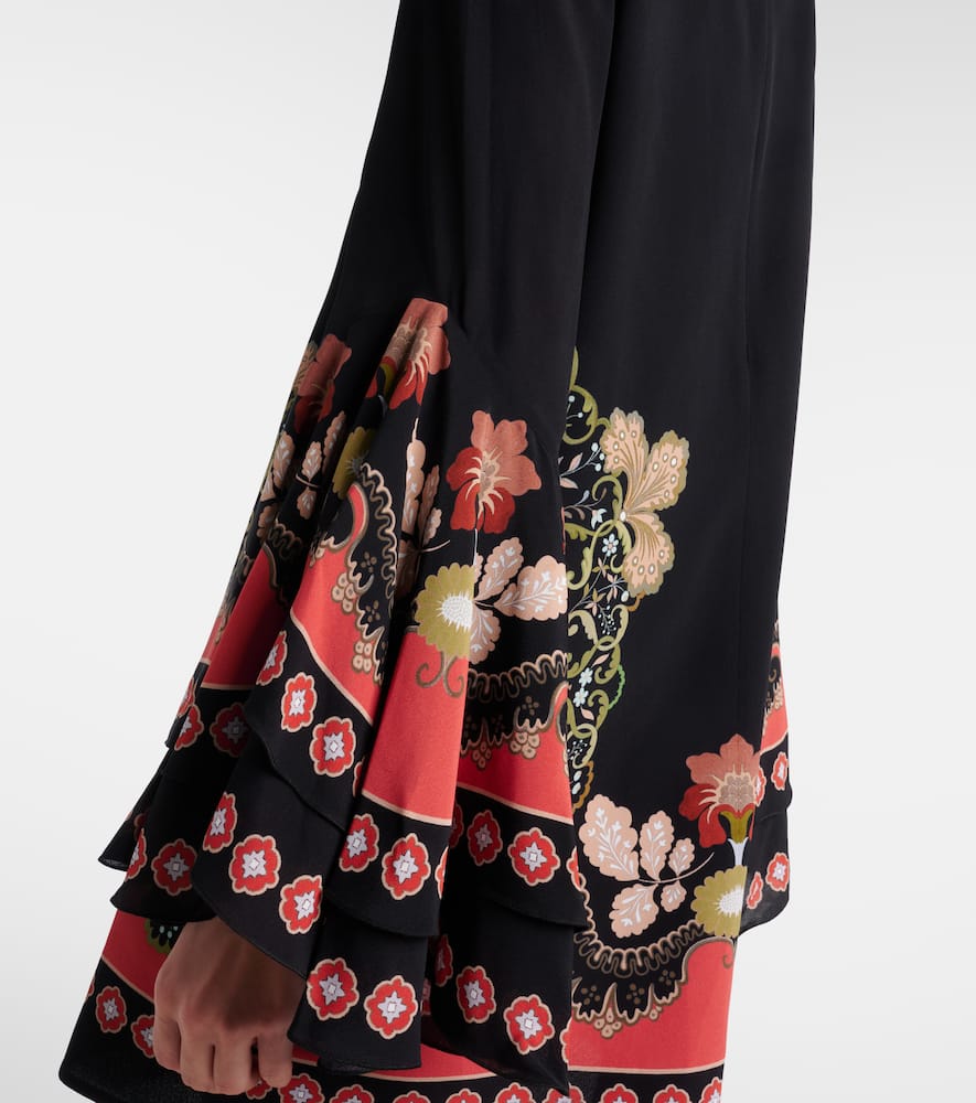 Friday printed crêpe minidress