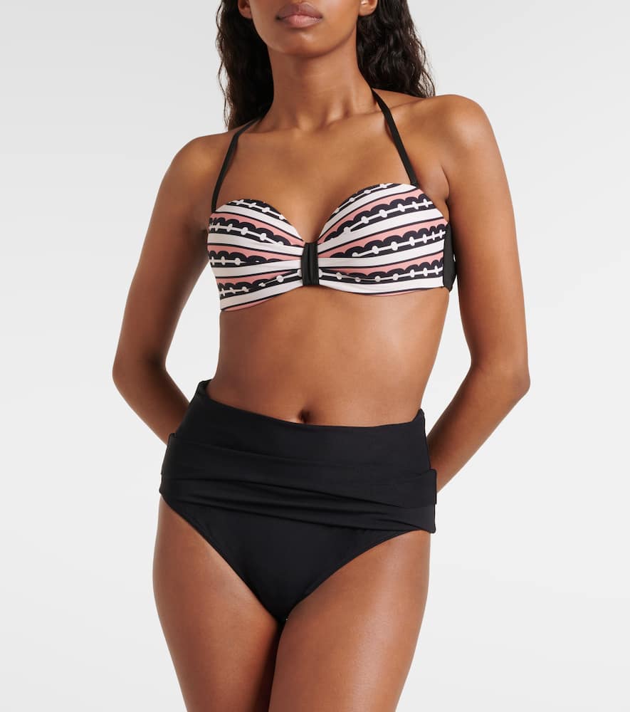 Alaska printed bikini top