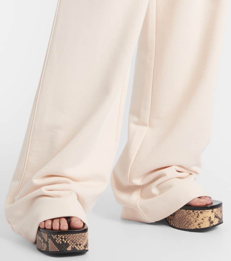 Cotton jersey sweatpants