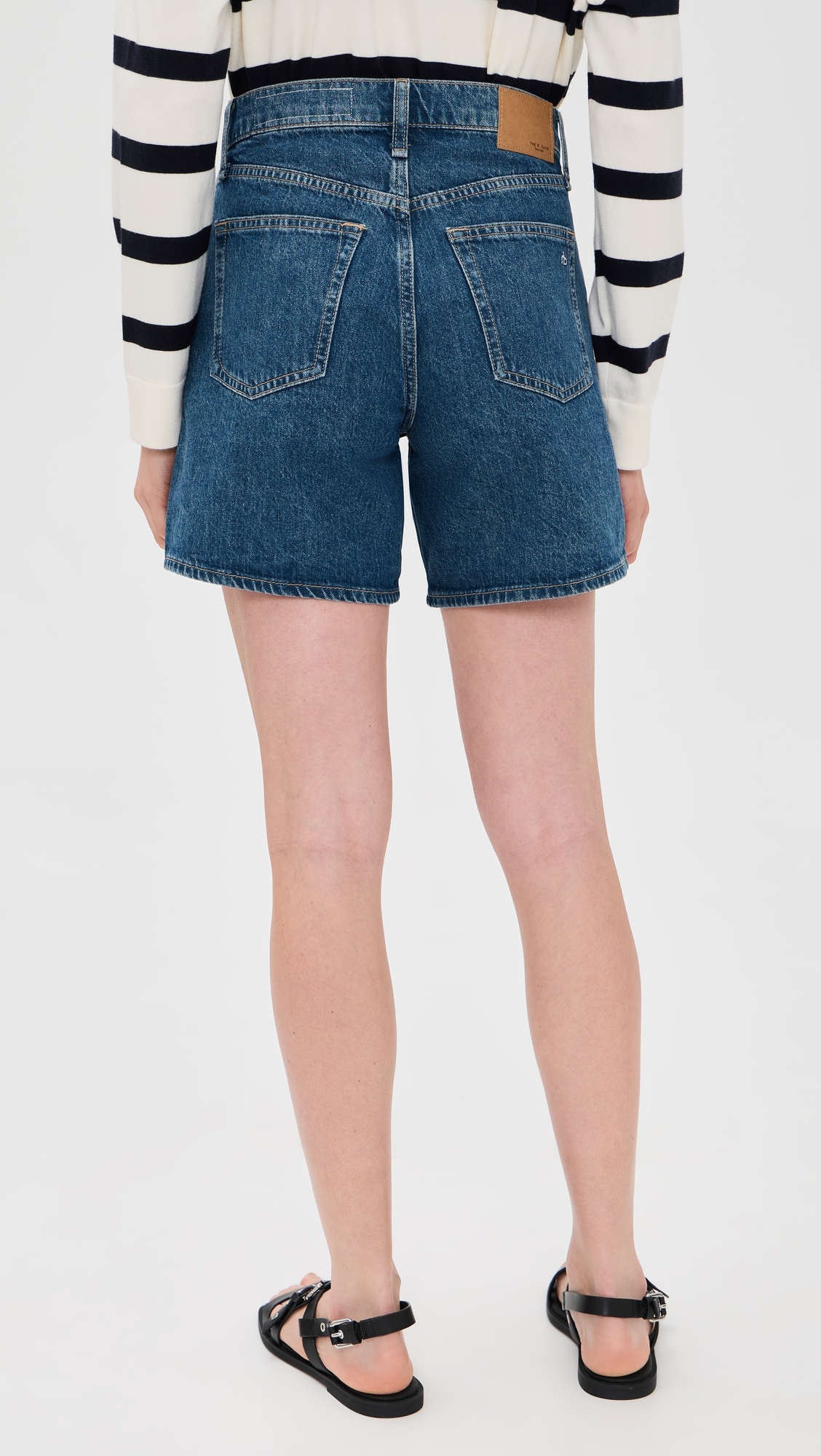 Kaia Denim Shorts Cornflower