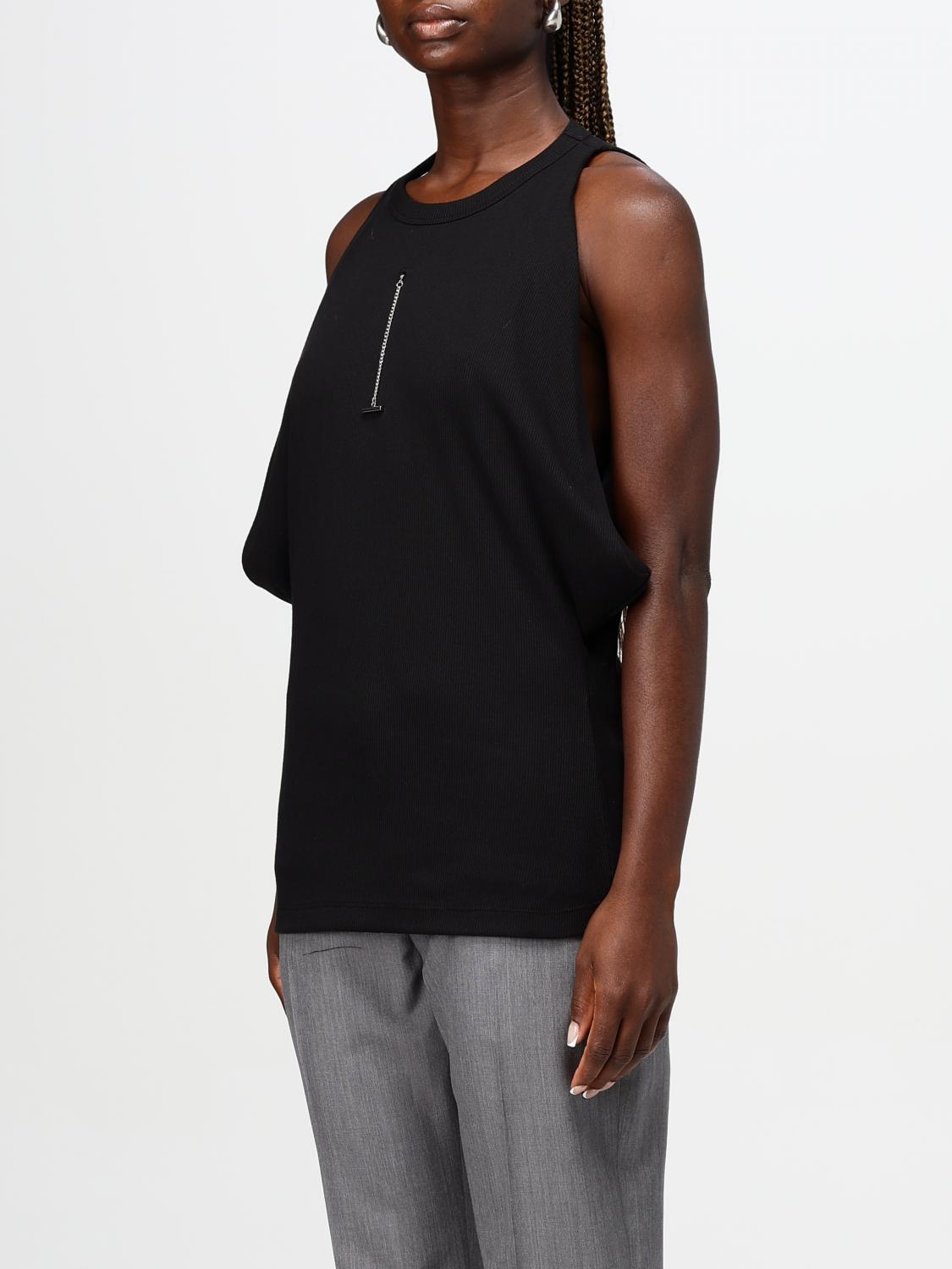 Top Woman color Black