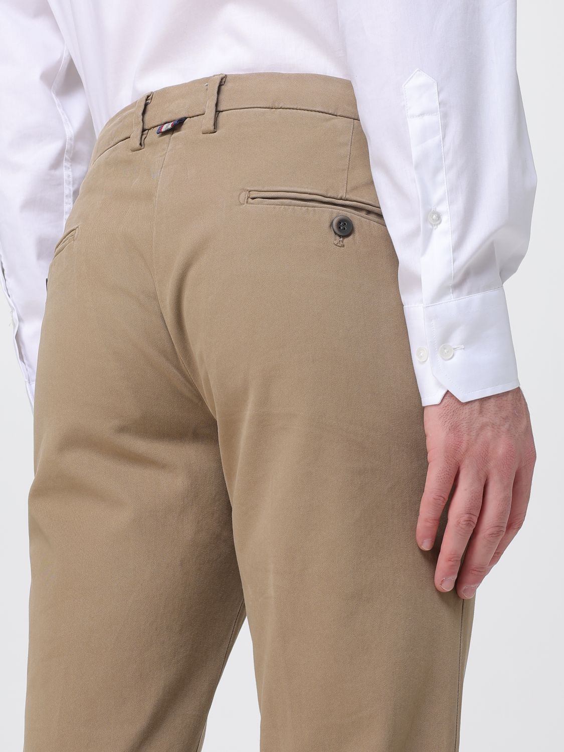 Pants Men color Beige