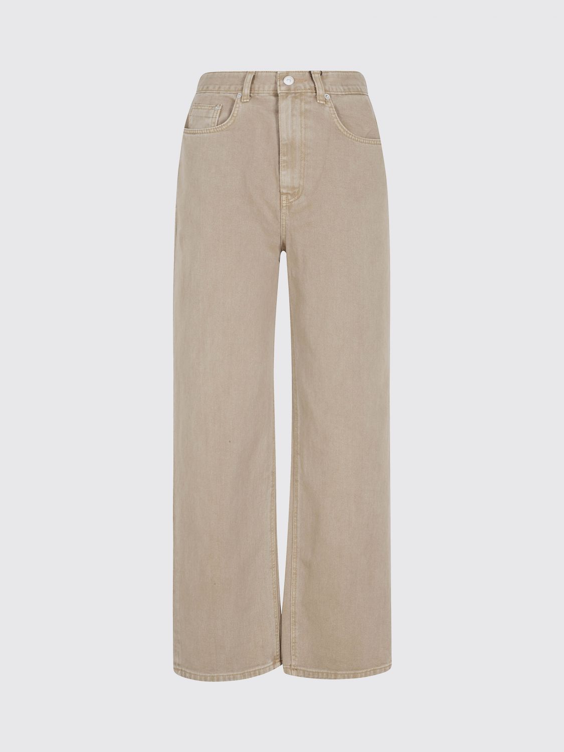 Jeans Woman color Sand