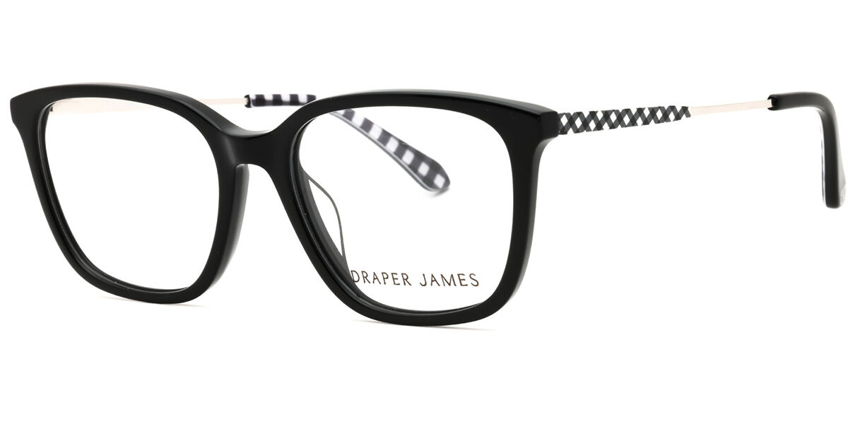 Draper James DJ5030 001 Women's Eyeglasses Black 52 - Blue Light Block Available
