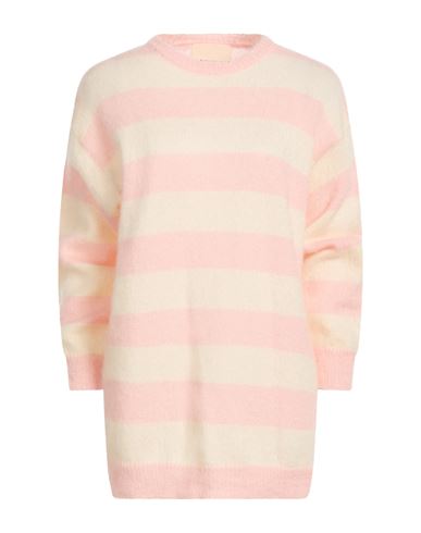 Woman Sweater Pink Size M Mohair wool, Polyamide, Wool