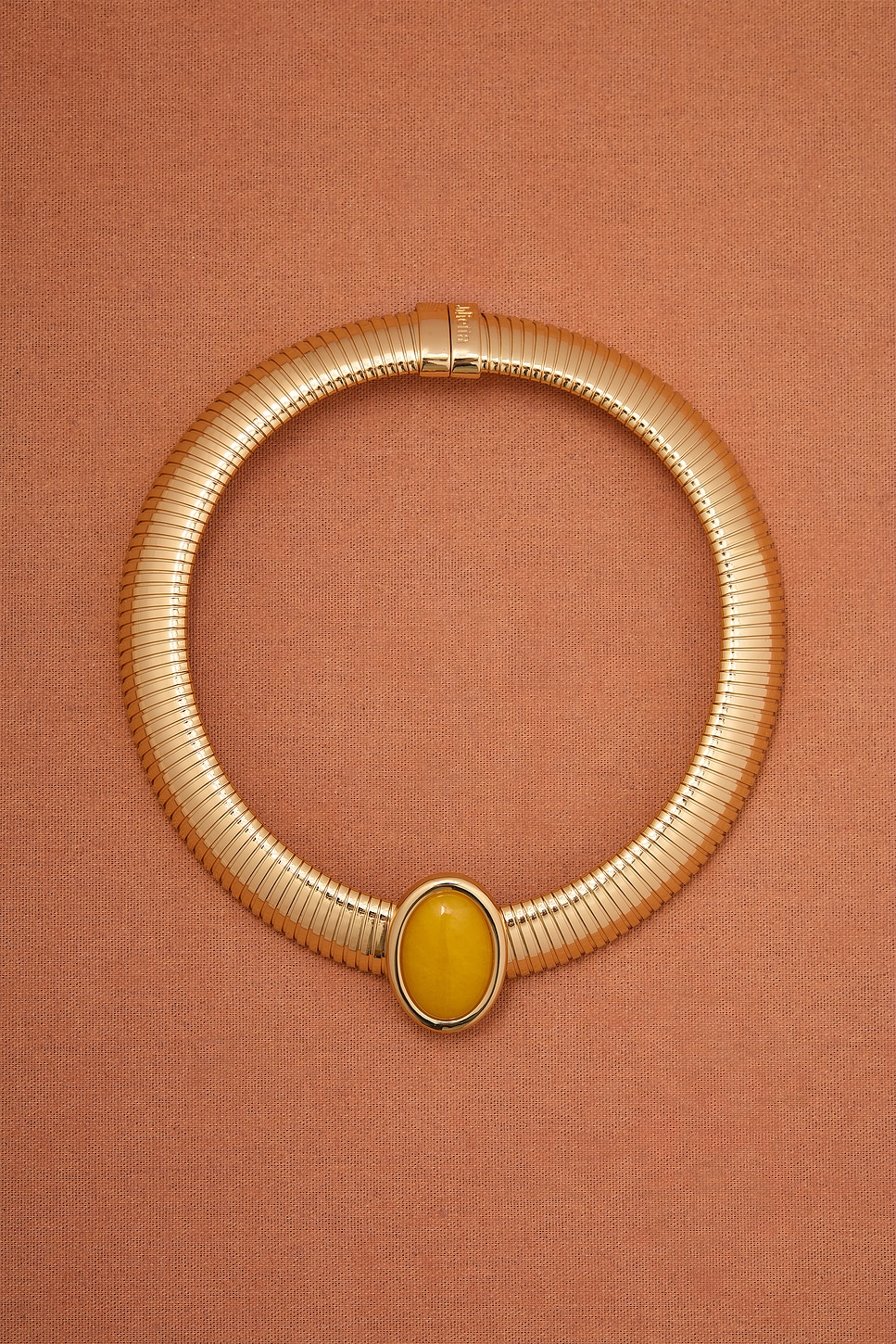 Julietta for FWRD Opyum Necklace in Metallic Gold,Yellow